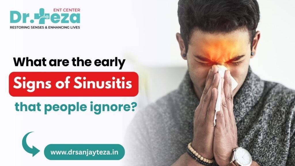 early signs of sinusitis